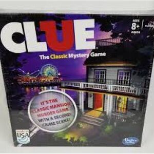 Clue – The Classic Mystery Game (Hasbro, USA Made)